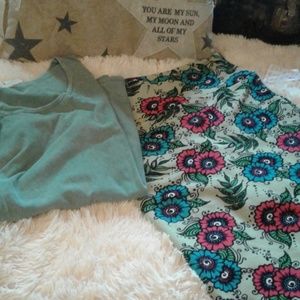 💚💖SPRING FLOWERS  CASSIE PENCIL SKIRT💖💚